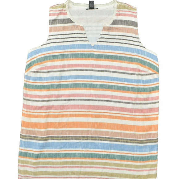 Chelsea & Theodore Women's Size 3X Shift Dress Multicolor Knee Length Casual - Picture 1 of 8